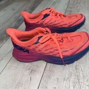 Hoka running shoes trail running Speedgoat